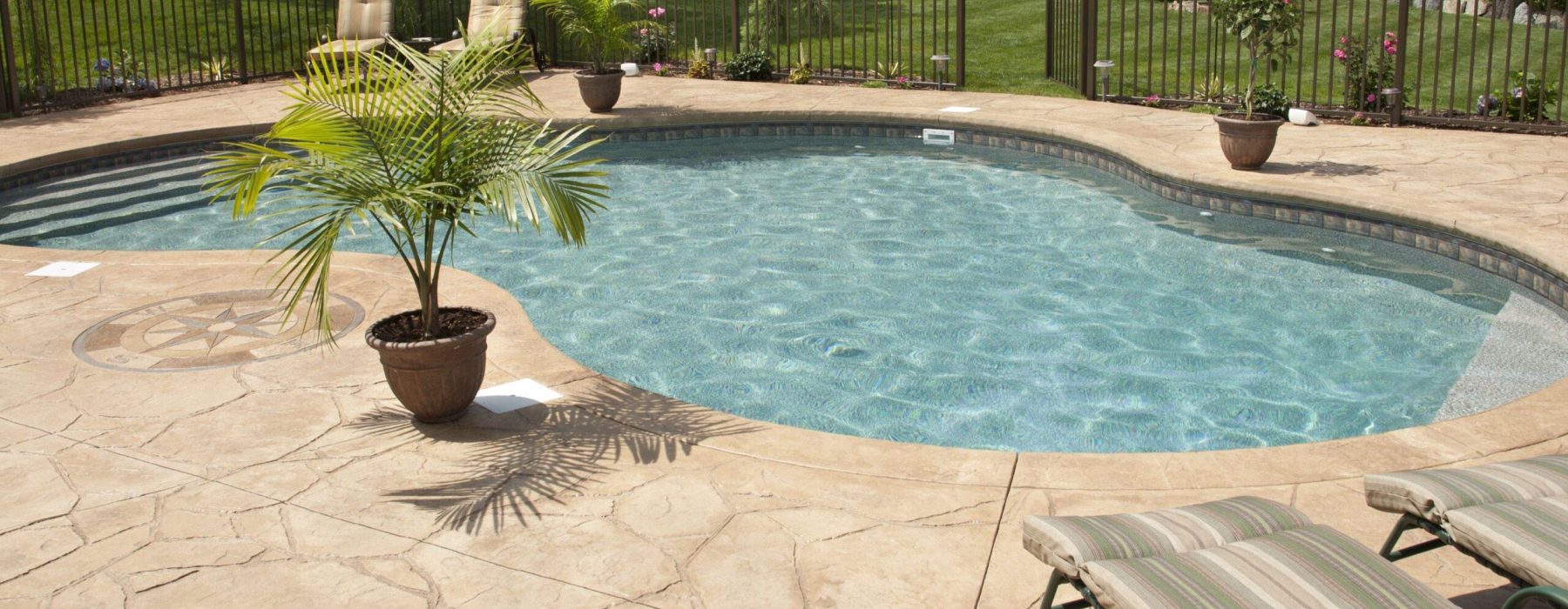 Concrete pool deck pros and cons