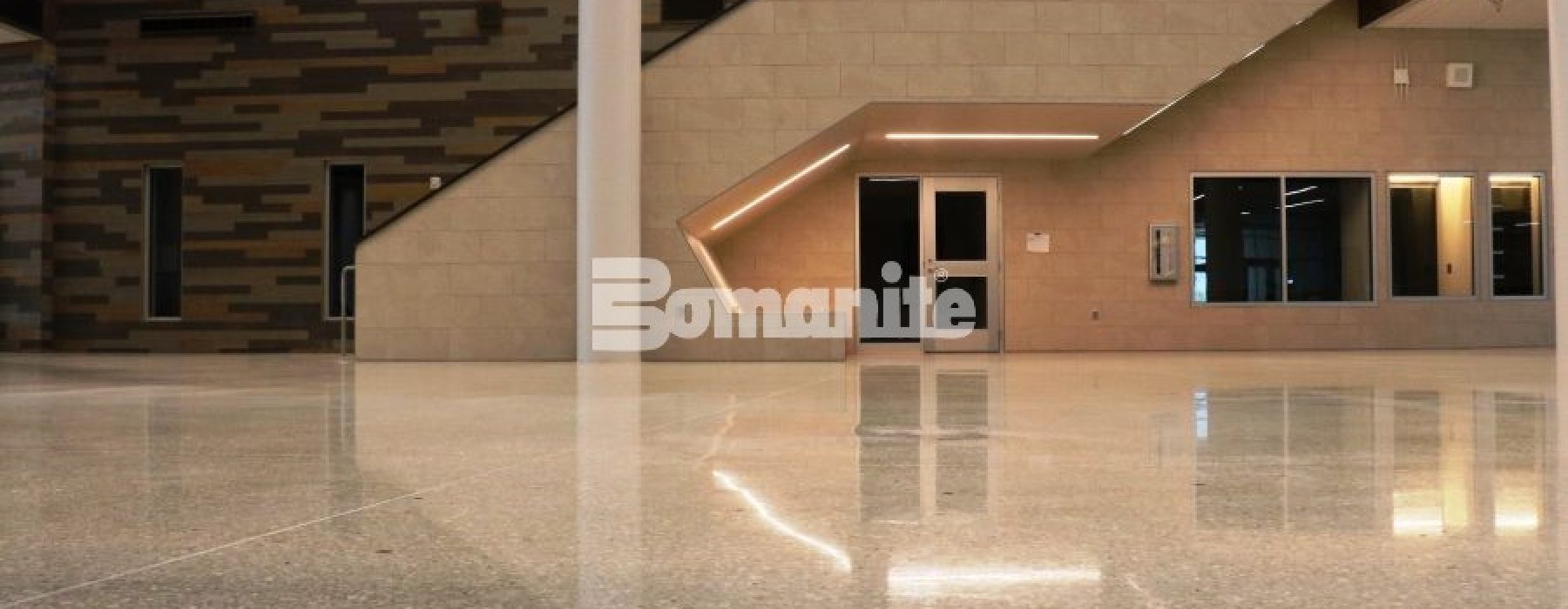Olathe-West-HS-MandH-Bomanite-Renaissance-Polished-Concrete-1