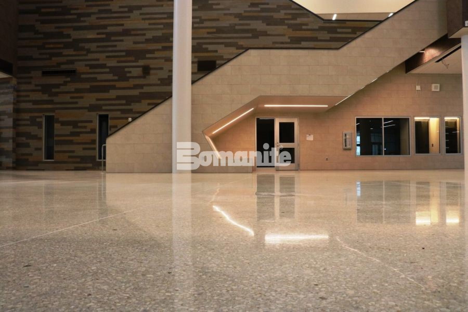 Olathe-West-HS-MandH-Bomanite-Renaissance-Polished-Concrete-1